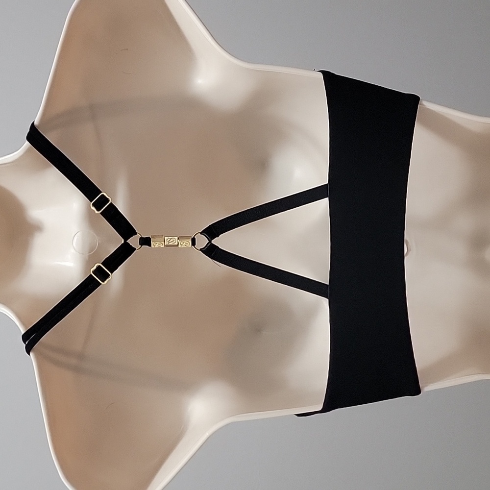 Victoria's Secret Very Sexy Racerback Push-up Bra Black Sz. 32DD